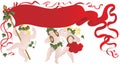 Dancing Cherub Banner