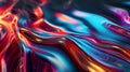 Dancing Colors: The Symphony Of Luminous Waves, Generative AI