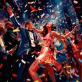 Dancing Confetti: Ringing in the Festivities