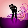 Dancing couple