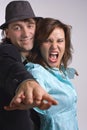 Dancing couple Royalty Free Stock Photo
