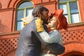 Dancing couple statue in Key West, Florida