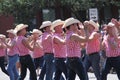 Dancing cowboys Royalty Free Stock Photo