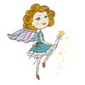 Dancing Fairy with magic wand