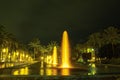 Dancing fountains Royalty Free Stock Photo