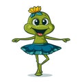 Dancing frog Royalty Free Stock Photo