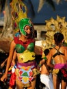 Dancing girls on the fiesta in Nicaragua