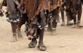 Dancing Hamer women in Lower Omo Valley, Ethiopia