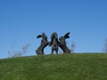 The Dancing Hares at Ballantrae