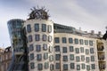 The Dancing House, nicknamed Fred and Ginger, completed in 1996 for Nationale-Nederlanden by Vlado Milunic and Frank Gehry