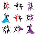 Dancing icons.
