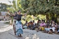 The dancing indigenous women, North Madagascar