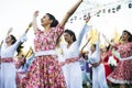 Dancing in Karmiel festival Royalty Free Stock Photo