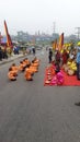 Dancing kids in the middle of ceremony