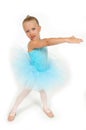 Dancing Little Ballerina Royalty Free Stock Photo