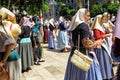 Dancing at Moors and Christians Festival - Moros y Cristianos Fiesta, Soller, Mallorca