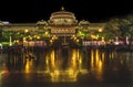 Dancing Renmin Square Chongqing Sichuan China Night Lights