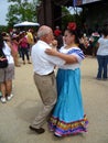 Dancing Offstage Royalty Free Stock Photo