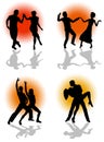 Dancing people