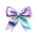 Dancing ribbon on white background for breast cancer awareness
