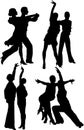Dancing silhouttes