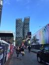 Dancing Towers on Reeperbahn, Hamburg, Germany