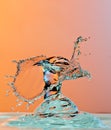 Dancing water droplet High Speed Photography