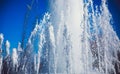 Dancing water fountains