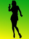 Dancing woman