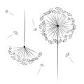 Dandelion flower for your design