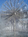 Dandelion shaped fountain