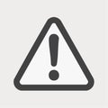 Danger Alert Warning Sign Vector Icon Royalty Free Stock Photo