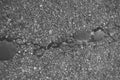 Asphalt road Texture has scary cracks Royalty Free Stock Photo