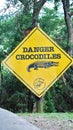 Danger Crocodiles sign