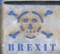 Danger of death by Brexit Royalty Free Stock Photo