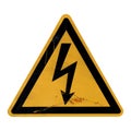 Danger of death Electric shock Royalty Free Stock Photo