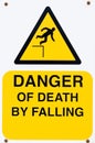 Danger of Death sign Royalty Free Stock Photo