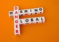 Danger global warming Royalty Free Stock Photo