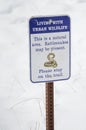 Danger Rattlesnakes Sign