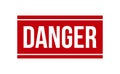 Danger Rubber Stamp. Red Danger Rubber Grunge Stamp Seal Vector Illustration - Vector Royalty Free Stock Photo