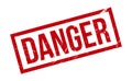 Danger Rubber Stamp. Red Danger Rubber Grunge Stamp Seal Vector Illustration - Vector Royalty Free Stock Photo