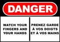 Danger sign