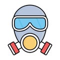 Danger sign fill inside vector icon which can easily modify or edit