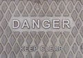 Danger sign Royalty Free Stock Photo