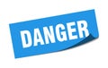 danger sticker.