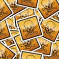 Danger symbols icon Royalty Free Stock Photo