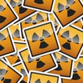 Danger symbols icon Royalty Free Stock Photo