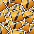 Danger symbols icon