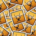 Danger symbols icon Royalty Free Stock Photo