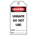 Danger Unsafe Do Not Use Tag Symbol Sign,Vector Illustration, Isolate On White Background Label. EPS10